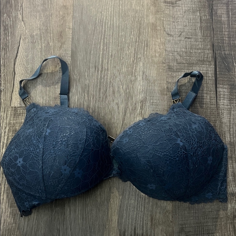 Victoria's Secret Lace Bra - Deep Blue